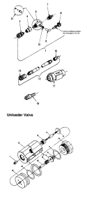 UNLOADERVALVE Diagram and Parts List for C4277---  Hoover Upright Vacuum