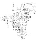 MAINBODY, MOTOR, GEARS Diagram and Parts List for C5039---  Hoover Upright Vacuum