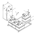 BATTERIES Diagram and Parts List for C6075---  Hoover Upright Vacuum