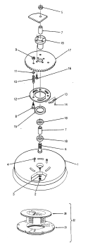 Part Location Diagram of 59187018 Maytag HEX NUT-SKOO4118