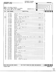 Exterior Page 2 Diagram and Parts List for 6835A REV E Norge Washer