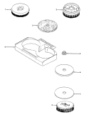 Part Location Diagram of 48483003 Maytag SOFT CLOTH PADS-PR.-