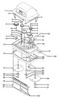 Part Location Diagram of 40404082 Maytag REAR WHEEL SHAFT