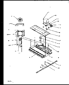 Section 12 Diagram and Parts List for TS18R2G-P1158311WG  Amana Refrigerator