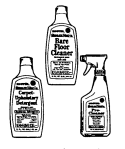 CLEANING TOOLS, LABELS, CHEMICALS Diagram and Parts List for F6018900  Hoover Upright Vacuum