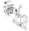 MAINHOUSING Diagram and Parts List for S1063  Hoover Upright Vacuum