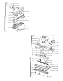 RUG_FLRNOZZLE Diagram and Parts List for S2001---  Hoover Upright Vacuum