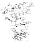 POWEREDNOZZLE Diagram and Parts List for S2037---  Hoover Upright Vacuum
