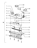 HOSE, CLEANINGTOOLS Diagram and Parts List for S3203021  Hoover Upright Vacuum