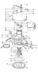 Part Location Diagram of 21851003 Maytag NUT