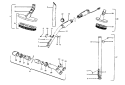 HOSE, CLEANINGTOOLS Diagram and Parts List for S3093---  Hoover Upright Vacuum