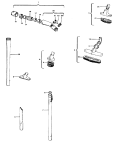 HOSE Diagram and Parts List for S3123---  Hoover Upright Vacuum
