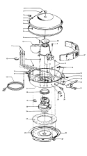 MAINHOUSING Diagram and Parts List for S3189---  Hoover Upright Vacuum