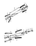 AGITATOR Diagram and Parts List for S3237---  Hoover Upright Vacuum