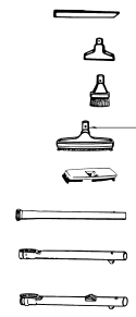 CLEANINGTOOLS Diagram and Parts List for S3279---  Hoover Upright Vacuum