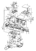 CORDREEL, MAINHOUSING Diagram and Parts List for S3275---  Hoover Upright Vacuum