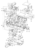 CORDREEL, MAINHOUSING, MOTOR ASSEMBLY Diagram and Parts List for S3279---  Hoover Upright Vacuum