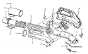 HOSE Diagram and Parts List for S3281---  Hoover Upright Vacuum