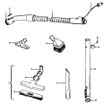 CLEANINGTOOLS Diagram and Parts List for S3285016  Hoover Upright Vacuum
