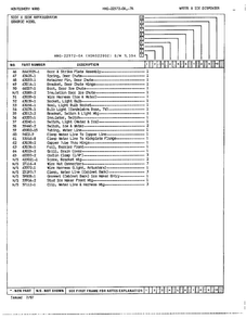 Water And Ice Dispenser Page 3 Diagram and Parts List for 22572A  Admiral Refrigerator