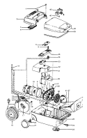 CORDREEL, MAINHOUSING Diagram and Parts List for S3295---  Hoover Upright Vacuum