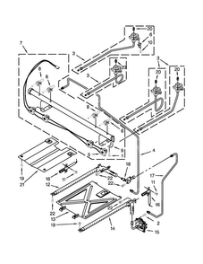 Part Location Diagram of W10170532 Whirlpool SPUD-ORFCE