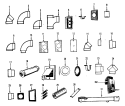 Part Location Diagram of H-43453038 Hoover Extension Tube Assembly-17"