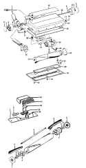POWEREDNOZZLE Diagram and Parts List for S5513---  Hoover Upright Vacuum