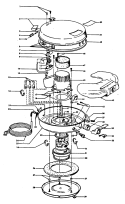 MAINBODY, OUTERBAG Diagram and Parts List for S7053---  Hoover Upright Vacuum