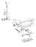 POWERNOZZLE_EARLY Diagram and Parts List for S8109---  Hoover Range Hood