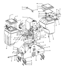 MOTOR ASSEMBLY, MAINASSEMBLY Diagram and Parts List for SG005001  Hoover Upright Vacuum