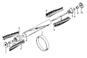 Part Location Diagram of 48445019 Maytag AGITATOR BRUSH--9 MI