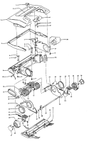 MAINBODY, HOOD Diagram and Parts List for U3325---  Hoover Upright Vacuum