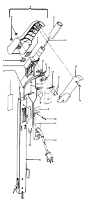 Part Location Diagram of 36957012 Maytag HANDLE SUPPORT - AG