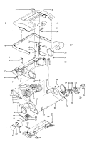Part Location Diagram of 58341002 Maytag HANDLE SUPPORT - U33