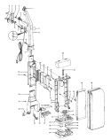 Part Location Diagram of 43484510 Maytag LOWER HANDLE DUCT -