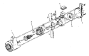 MOTOR ASSEMBLY Diagram and Parts List for U4247016  Hoover Upright Vacuum