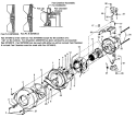 MOTOR ASSEMBLY Diagram and Parts List for U4347---  Hoover Range Hood