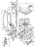 Part Location Diagram of 48631014 Maytag HANDLE-UPPER-AAP-U44
