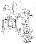 MAINBODY Diagram and Parts List for U4655916  Hoover Upright Vacuum