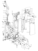 Part Location Diagram of 38422706 Maytag DOOR BUTTON - 677317