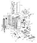 AGITATOR, MOTOR, HANDLE, MAINBODY Diagram and Parts List for U5102900  Hoover Upright Vacuum