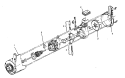 MOTOR ASSEMBLY Diagram and Parts List for U6329930  Hoover Upright Vacuum
