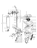 MAINBODY, OUTERBAG, HOOD Diagram and Parts List for U7077---  Hoover Upright Vacuum