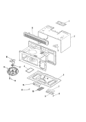 Part Location Diagram of WP8205936 Whirlpool Grille Vent