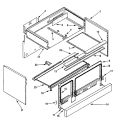 BODY Diagram and Parts List for PRG4810NP  Jenn-Air Cooktop