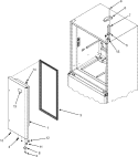 Part Location Diagram of 12732422BQ Whirlpool DOR-FIP BL