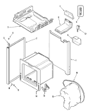 BODY Diagram and Parts List for CGR1110ADQ  Magic Chef Range