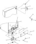 CABINET BACK (GC2225GEKB / S / W) Diagram and Parts List for GC2225GEKB  Maytag Refrigerator