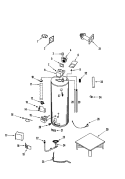 BODY Diagram and Parts List for HR650XBPDT  Maytag Water Heater